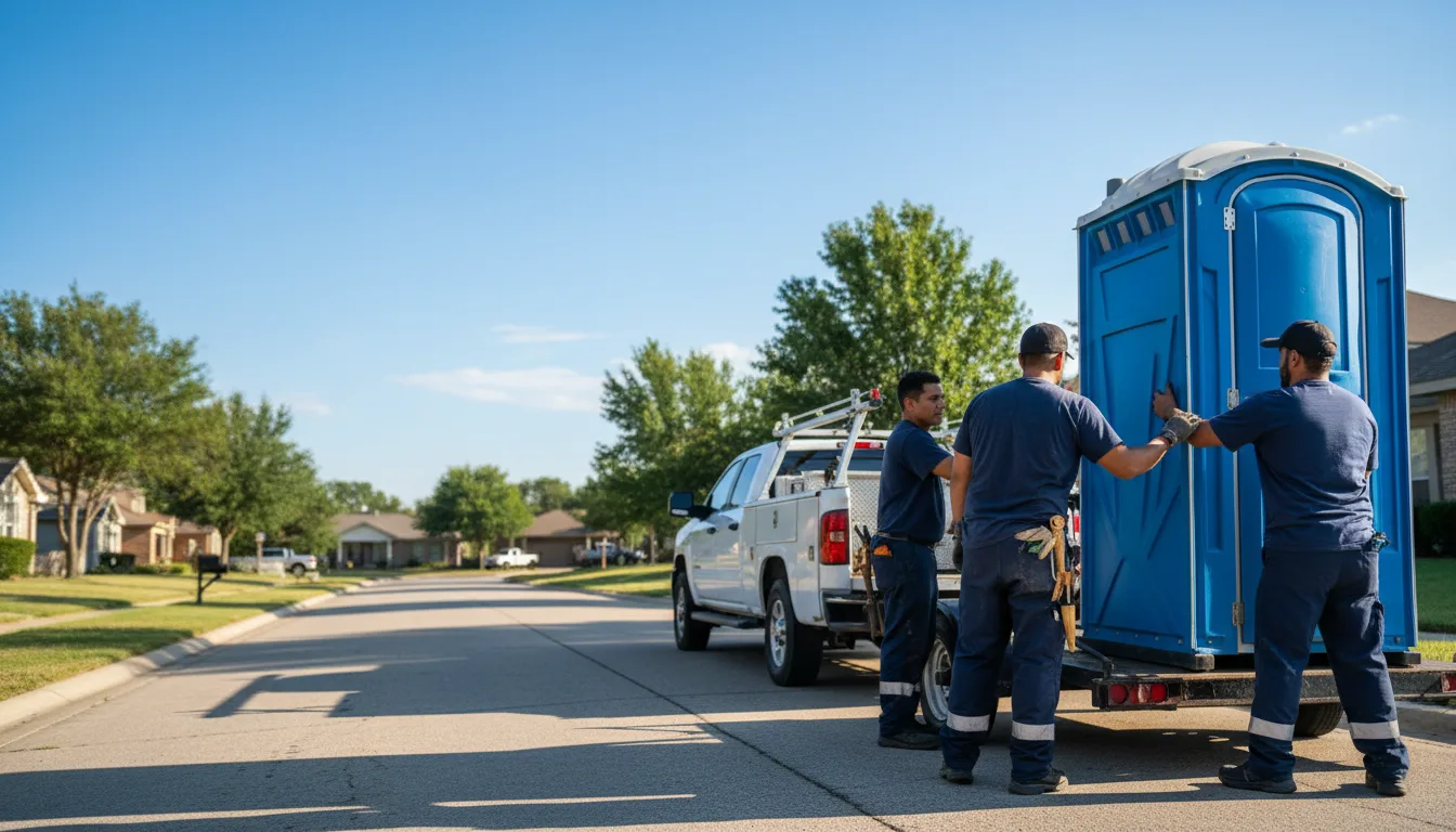 Portable Toilet Rental in Milford, IL near me